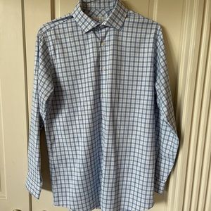 Perry Ellis Athletic Material Dress Shirt